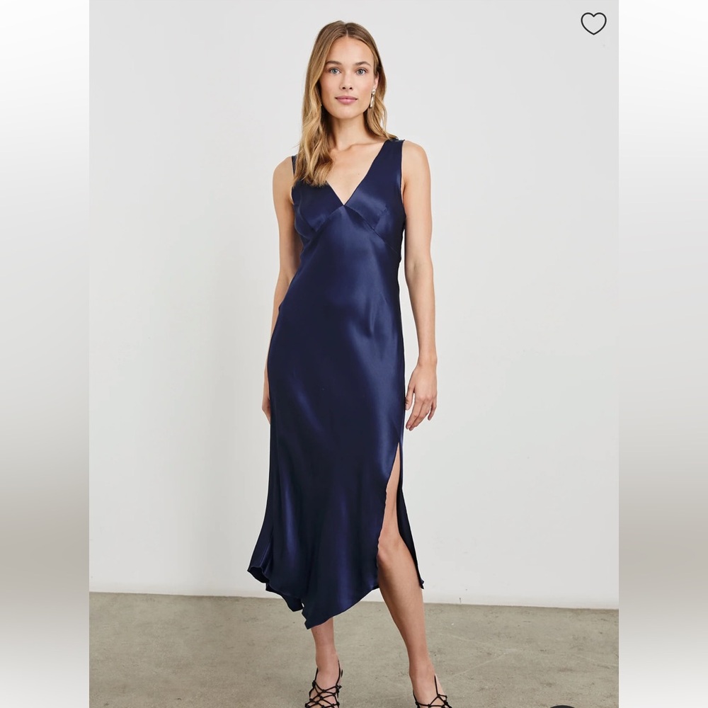 NWT Rails Midnight Navy Blue Monique dress XS